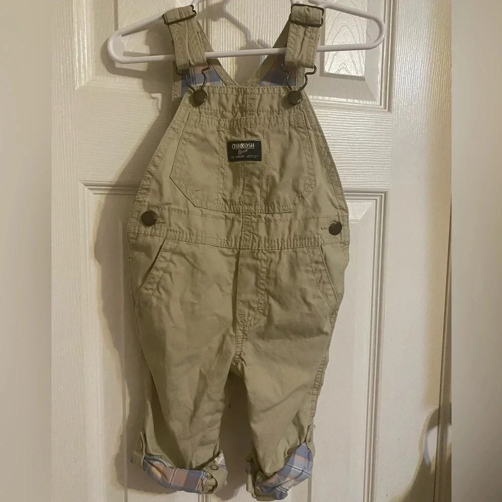 Oshkosh B’Gosh Khaki Overalls